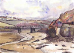 Bridge over Camel Estuary - Padstow Cornwall